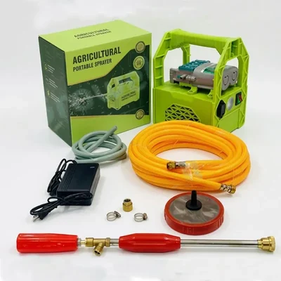 12V/ 16 Ah, 250 PSI Double Motor Portable Battery Sprayer With 20 Meter Delivery Pipe โ GROWELL
