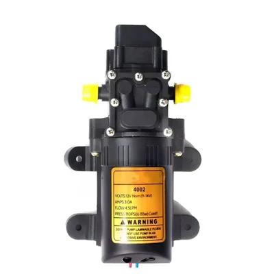 12V DC 110 PSI Battery Operated Motor Pump for Bike Washing, Agriculture Spray, Gardening & Home Cleaning โ AGRIANSH