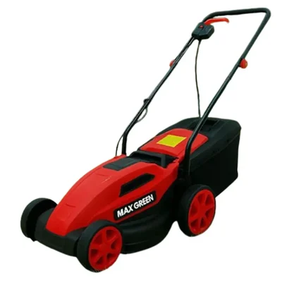 MRE 13, 1200 watt 13 inch Rotary Electric Lawn Mower with Copper Winding Motor For Garden & Lawn Grass Trimming โ MAXGREEN