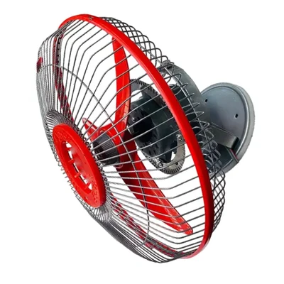 High Speed 12 Inch 24W DC Solar/Battery Operated Wall Fan โ ALFALITE