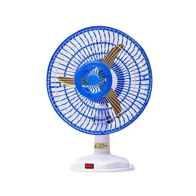 12 Volt DC Table Fan of 12 Inch Blade โ Solar Universe India