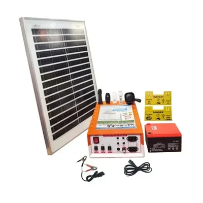 Urja Agricare Premium Quality 12 KV Power Plus Solar Zatka Machine Combo Full Set for Area up to 30 Acre