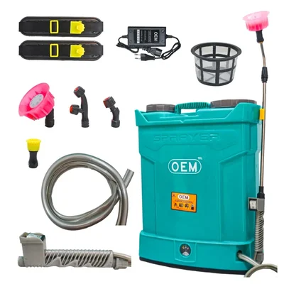 18 Liter, 12V / 14 Ah Battery Operated Knapsack Sprayer For Agriculture Use โ OEM