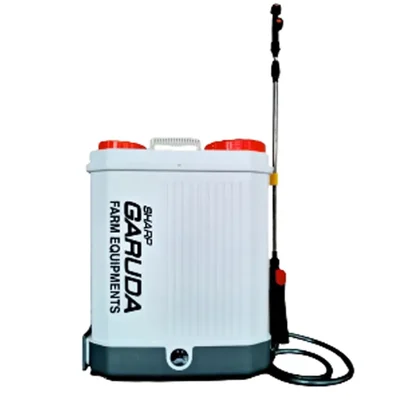 Agriculture 16L Battery High Pressure Sprayer Pump Machine With 12V 8Amp Battery, Single Motor โ Sharp Garuda