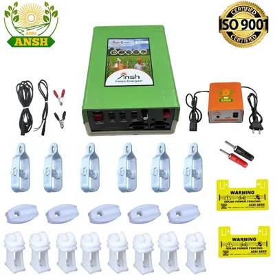 12 kv zatka machine full set 40 acre area cover Insulator, Adaptor and Wire Tightener โ AGRIANSH