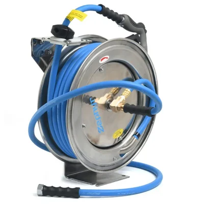 ZWR1310SS-FH Auto Retractable Water hose Reel with 13 mm 10m Hose Pipe for Garden and Industrial Purposes — Zephyr