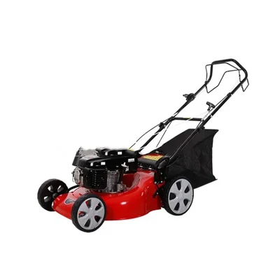 139CC 5HP Petrol Lawn Mower with 20-Inch Cutting Width Grass Cutter Machine — RBD