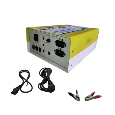 Premium Quality 15 KV Solar Zatka Machine for 70 acre Area with Solar Cable and Siren