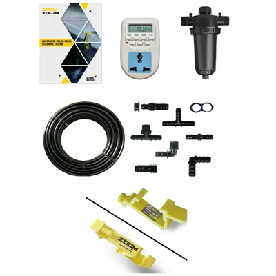 Solar Panel Cleaning Kit With Controller for 15 Panels by Zoom Solar
