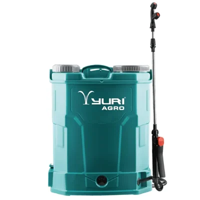 AKS1153 - YURI 16 Liter, 12V 8Ah Knapsack Battery Sprayer For Agriculture & Gardening Use | YR