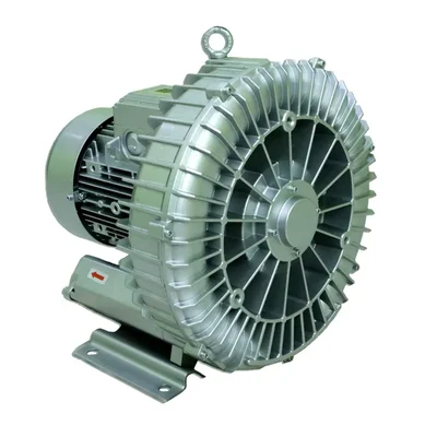 Heavy Duty 0.5 HP/0.37KW Three Phase Single Stage Ring Blower For Agitate & Aerate Water In Spa/Fish & Aquaculture Tank