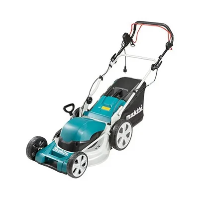 ELM 4621, 18 Inch 1800 Watt Self Propelled Electric Lawnmower For Grass Cutting & Trimming — MAKITA