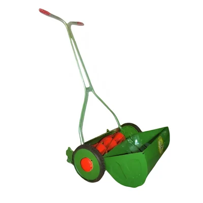 Side Wheel Type 18 inch (450 mm) Steel Frame Manual Lawn Mower | Ideal for Grass Cutting/Trimming | 0378 โ Leo