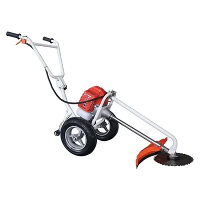 BC-520W, 51.77 cc 2 Stroke Petrol Hand Push | Trolley Brush Cutter With Free Accessories. โ Neptune