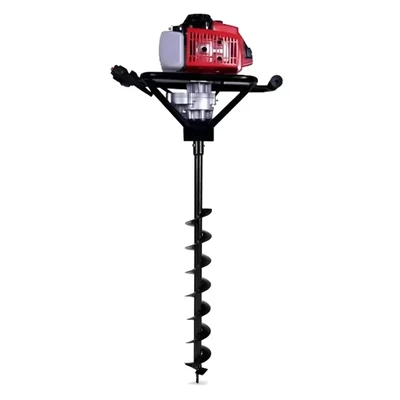 72CC Petrol Operated Earth Auger & Post Hole Digger with 4-Inch Drill Bit โ RBD