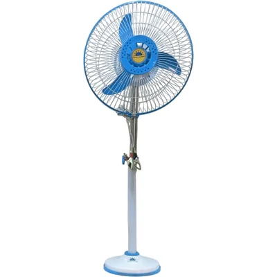 MSF-P 12, 32W DC Solar Pedestal Fan, 12 Inch Sweep & Adjustable Height (1 Year Warranty) โ Mitva