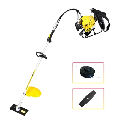 KK-SBC-143, 2 Stroke 41.5 cc Backpack Brush Cutter for Agricultural and Gardening Purposes โ KisanKraft