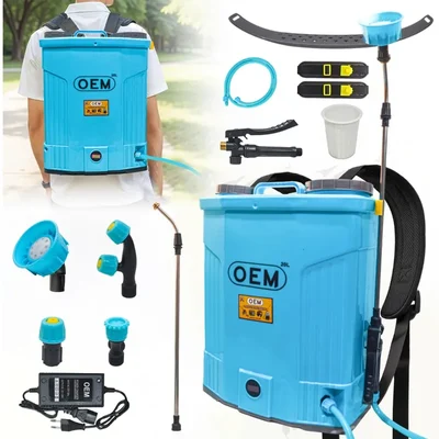 Gold Series 12V 16Ah 20 L Double Motor Battery Sprayer for Watering, Agriculture spraying, Sanitizing and Gardening โ OEM