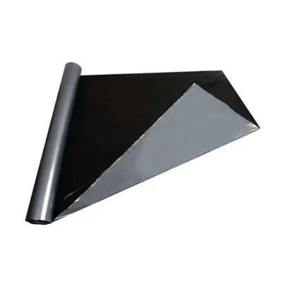 Hopewell 21 Micron Eco Mulching Sheet (3.2 Feet x 400 Meter) for Soil Moisture Conservation Premium Silver and Black