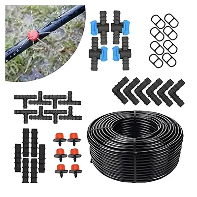 Siddhi 200 meter Long Main Supply Pipe for Drip Irrigation with Accessories(Size-16 mm)