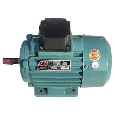 IE2 0.5 Hp 4 Pole Foot Mounted Three Phase Ac Induction Motor With ISI Mark โ XLO