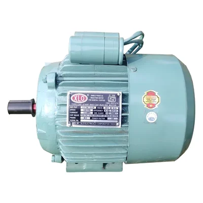 0.5Hp 4 Pole Foot Mounted 1Phase Capacitor Start Capacitor Run A.C. Induction Motor With ISI Mark โ XLO