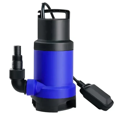 Heavy Duty 1.5Hp Single Phase PP Body Dewatering Sewage Submersible Pump, 10m Head, 15000 LPH