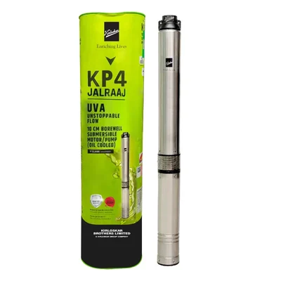 1.5Hp 20 Stage(4 inch) 1Ph Oil Filled Submersible Pump (KP4 JALRAAJ UVA 30-1520) โ Kirloskar