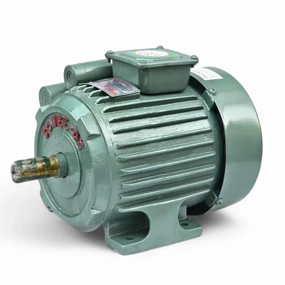 1Hp Single Phase 4 Pole 1440 RPM Foot Mounted AC Induction Motor, Cast Iron Body (PLATINUM) โ SONEE-DX