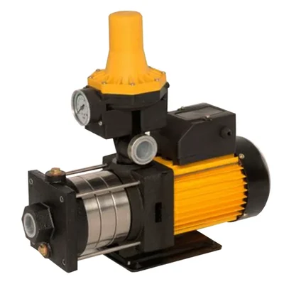 1 Year Warranty - Vanora 1 HP 1Ph Copper Winding Pressure Booster Pump With Controller Suitable For Upto 4 Bathrooms