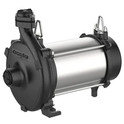 1Hp Single Phase Openwell Submersible Pump, No Starter Needed, 88ft Max. Head (OWE12(1PH)C-28) โ Crompton
