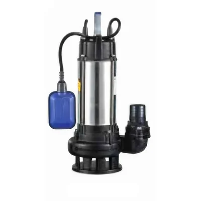 1 Year Warranty - V-Guard (VSWS-F25US) 1 HP Single Phase Sewage Submersible Pump, 30 ft Head and 125 LPM Flow