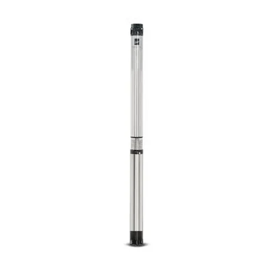 1HP 10 Stage 8 Cm 1Ph Water Filled Borewell Submersible Pump, 121ft Head (KS3 PURNA 60-1010) โ Kirloskar