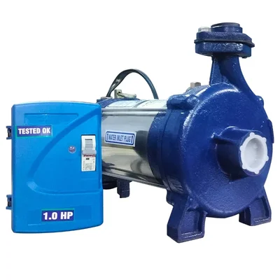 Lakshmi 1 Hp Single Phase Openwell Submersible Pump Including Control Panel, 28m Head