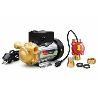 Kisan 100W, 10 Bar, 1Phase Hot & Cold Automatic Pressure Booster Pump, 1/2" Pipe Size, 8m Head, 18LPM Flow (KSHCP-10)