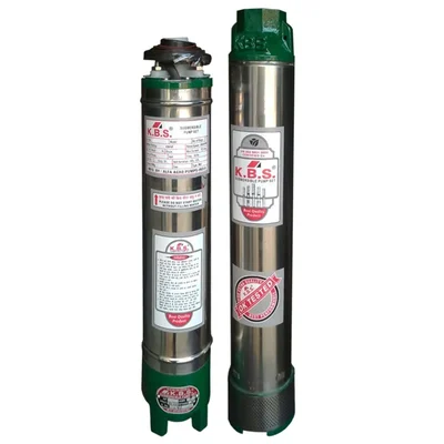 0.5 HP 12 Stage(3 inch) V3 Single Phase Water Cooled Submersible Pump, 130ft Head โ KBS