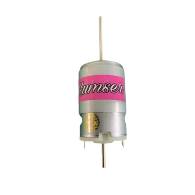 12 V 40 mm Long Shaft DC Motor, 6000 RPM and 3 mm Diameter โ HUMSER