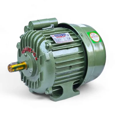 2Hp Single Phase 4 Pole 1440 RPM Foot Mounted AC Induction Motor, Cast Iron Body (GOLD) β SONEE-DX