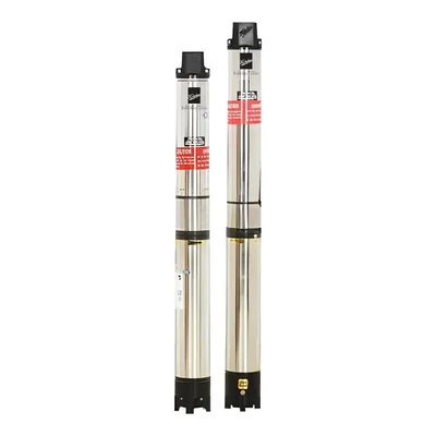 2 HP 6 Stage 100mm(4") 3Ph Water Filled Borewell Submersible Pump, 105ft Head (KS4H-2006) β Kirloskar