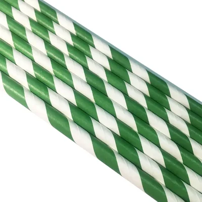 10 mm Disposable Rice Straw for Picnic, Travel, Food Truck (Pack-1000)