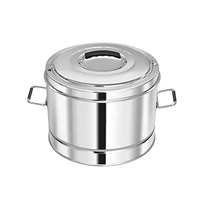 Made in India Stainless Steel 15 Liters Casserole Hotpot with 12 hrs Insulation Hot & Cold For Canteen And Hotels