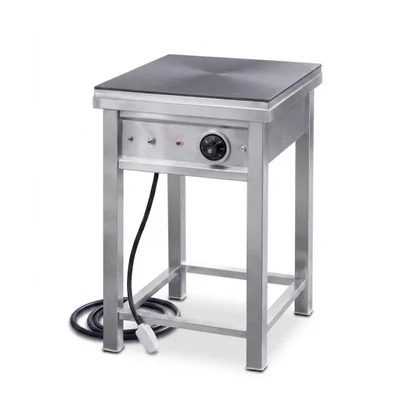 15x15, 2kW Electric Dosa Bhatti with Stainless Steel Body 8mm Thick Mild Steel Tawa Plate โ VINAYAK MACHINES