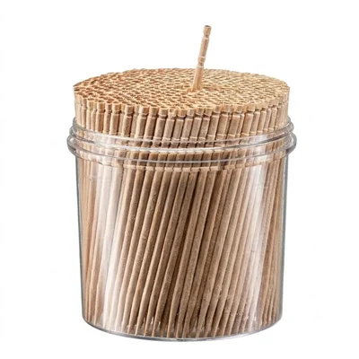 1700 Pcs Smooth Finish Wooden Toothpicks for Appetizers & Cocktails Ornate Handle 10 Pack of 170 pcs