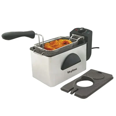 (Pack of 4) VTL-5424 SS 2 Litre Deep Fryer 2000 Watt with Adjustable Thermostat β Skyline