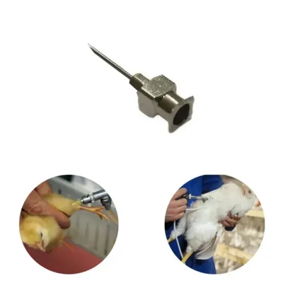 Standard Needle For All Types Of Poultry Vaccinator (Pack of 2)(Type-18 Gauge) β GKI POULTRY