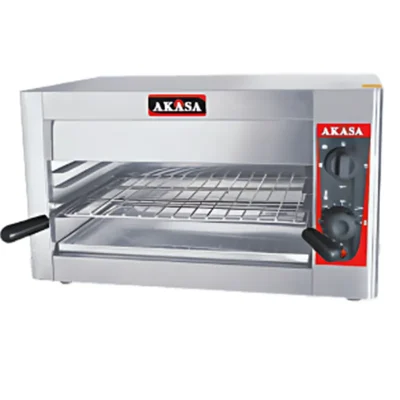 ES 20 Electric 20L Salamander Grill Machine,1600W with Stainless Steel Body For Grilling,Toasting,Melting,Broiling β AKASA