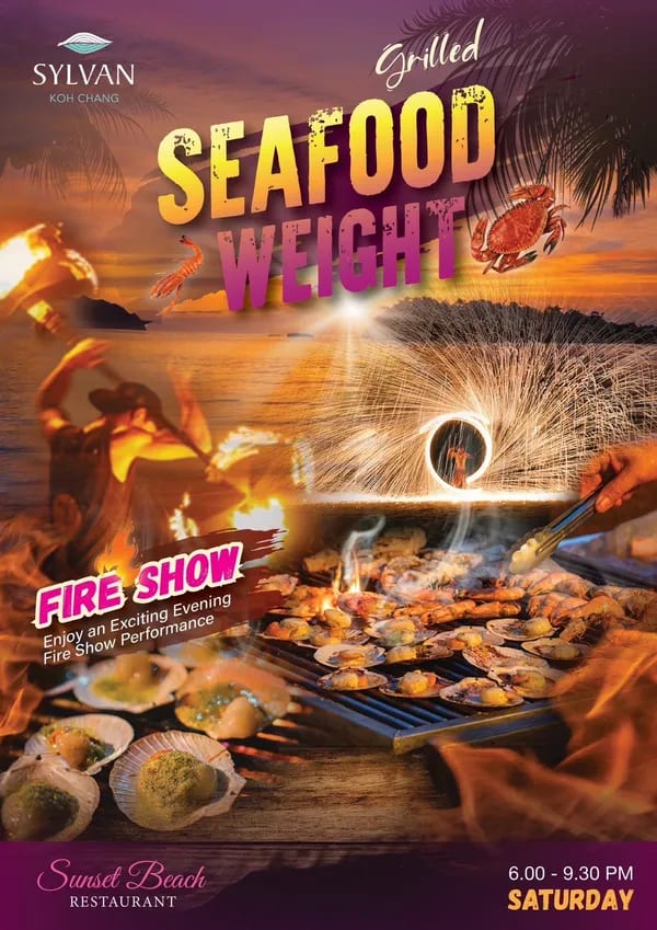 Grilled Seafood & Fire