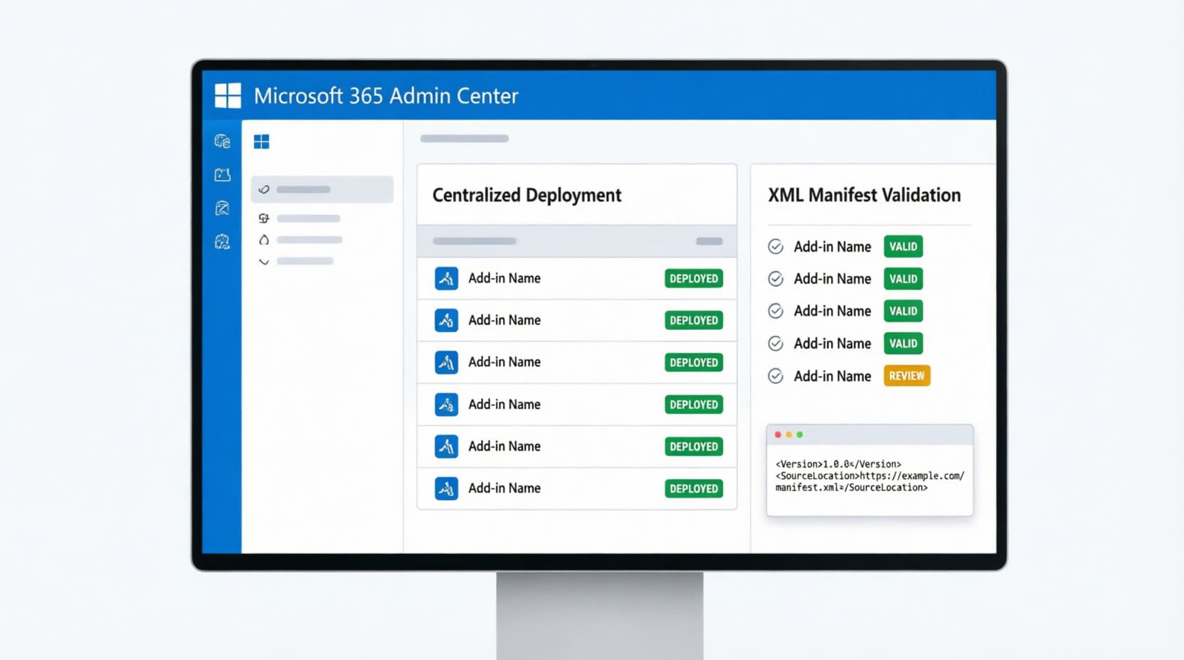 Outlook Add-in Deployment & Lifecycle Management