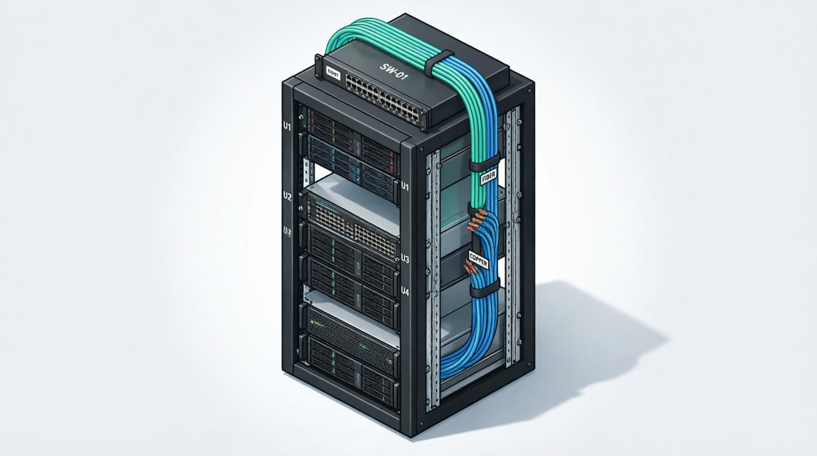 Server Room Infrastructure & Network Cabling Deployment