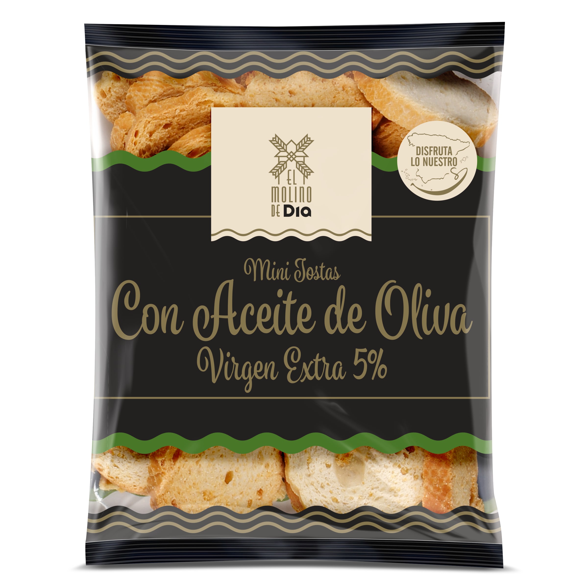 EL MOLINO DE DIA biscotes paquete 540 gr : : Alimentación y bebidas